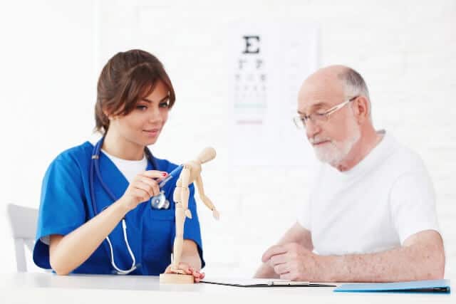 Infirmière privée pour la supervision