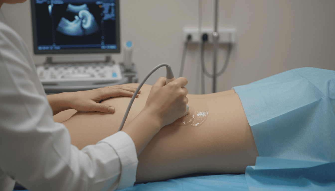 Firefly Gemini Flash Kidney ultrasound on a womans body 959403