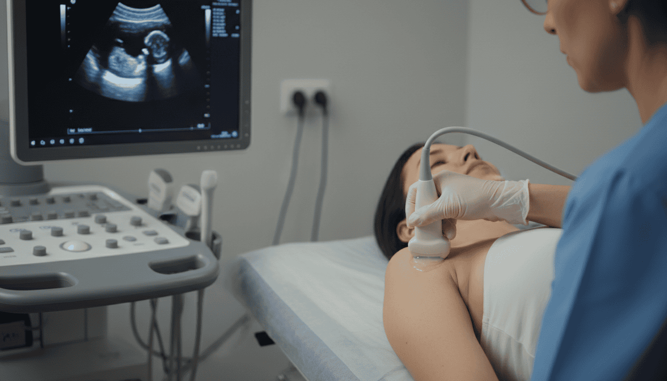 Firefly Gemini Flash Shoulder ultrasound on woman 400930 1