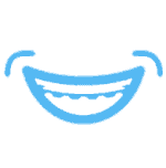 Orthodontie bleu clair